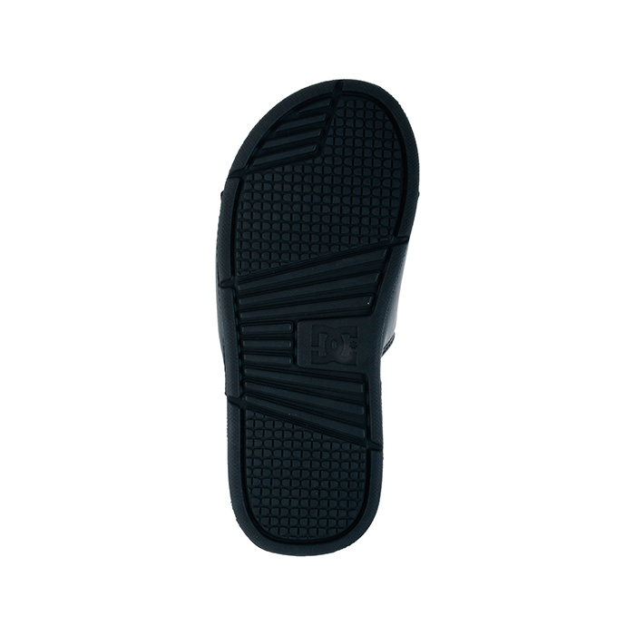 Sandalias DC Hombre LOGO Negro