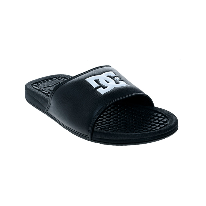 Sandalias DC Hombre LOGO Negro