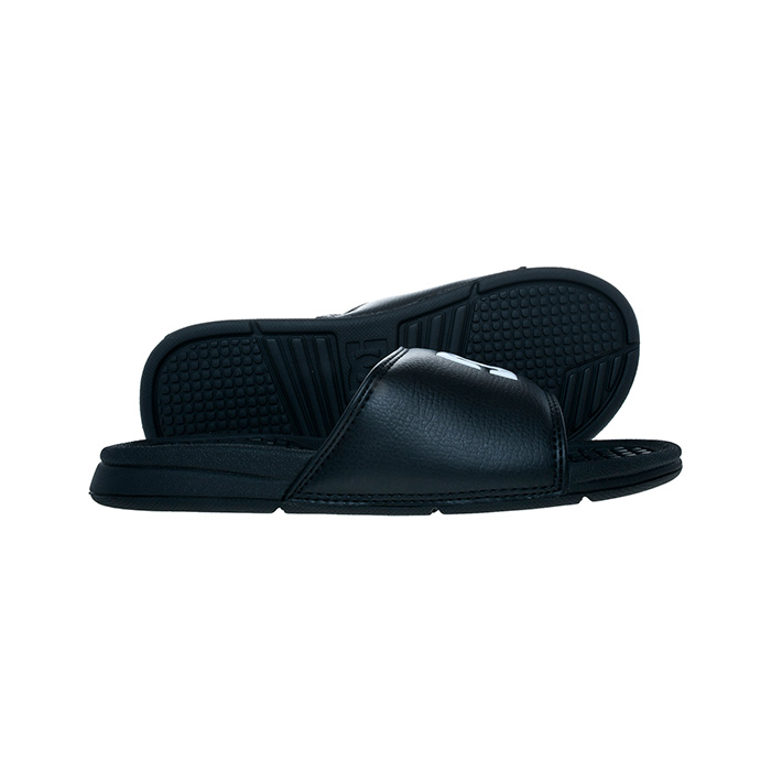 Sandalias DC Hombre LOGO Negro
