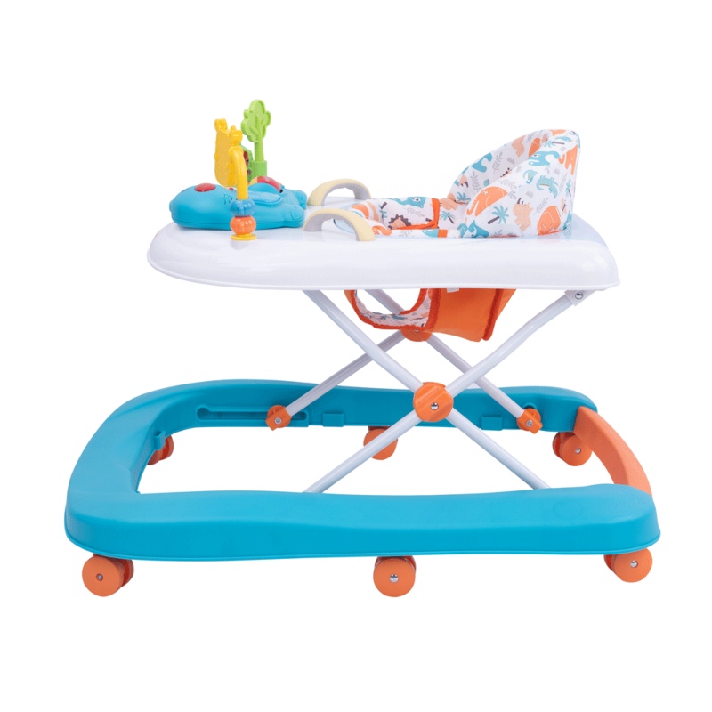 Andadera Caminadora D'Bebe Jungle 2 en 1 Azul END8*