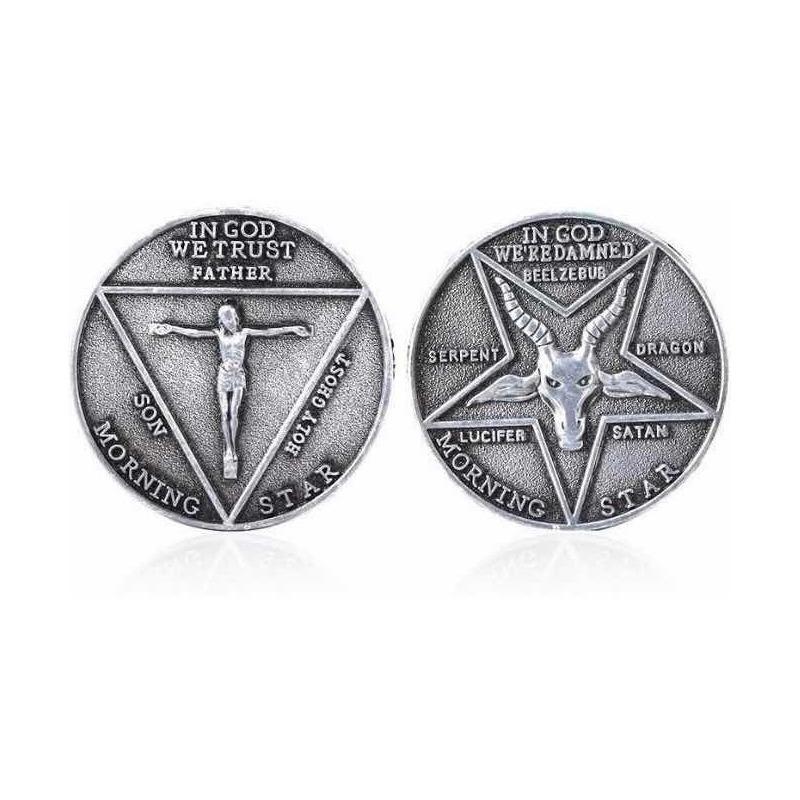 Lucifer Serie Replica Moneda Pentecostal