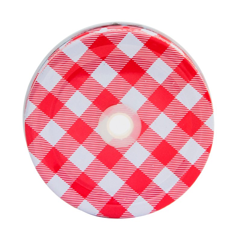 6 Frascos Mason Jars Liso con Tapa Mantel y Popote Rojo