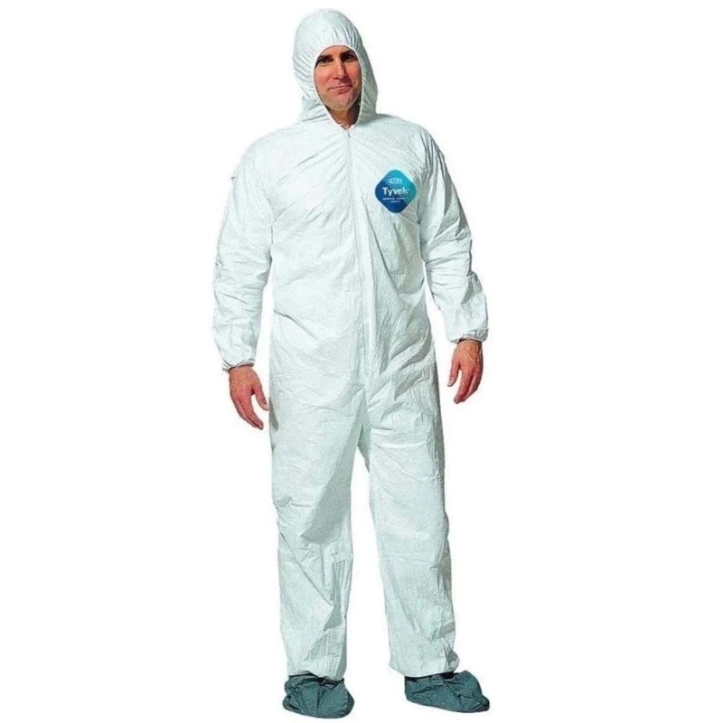 Overol Dermacare Tela Microporosa Con Gorro 70% Polietileno