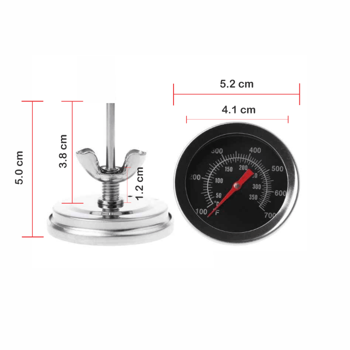 Termómetro Para Horno Y Asador 