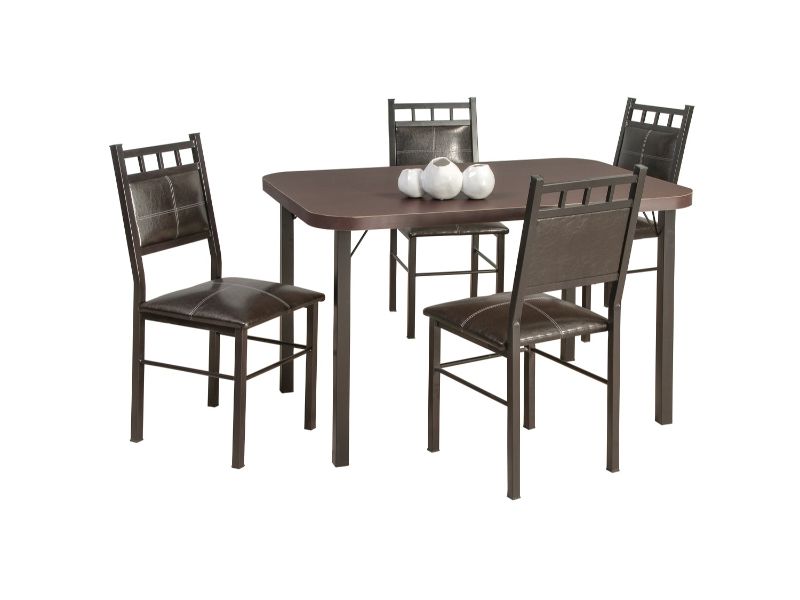 Comedor Puebla 4 Sillas Tubulares y Cubierta de Formica