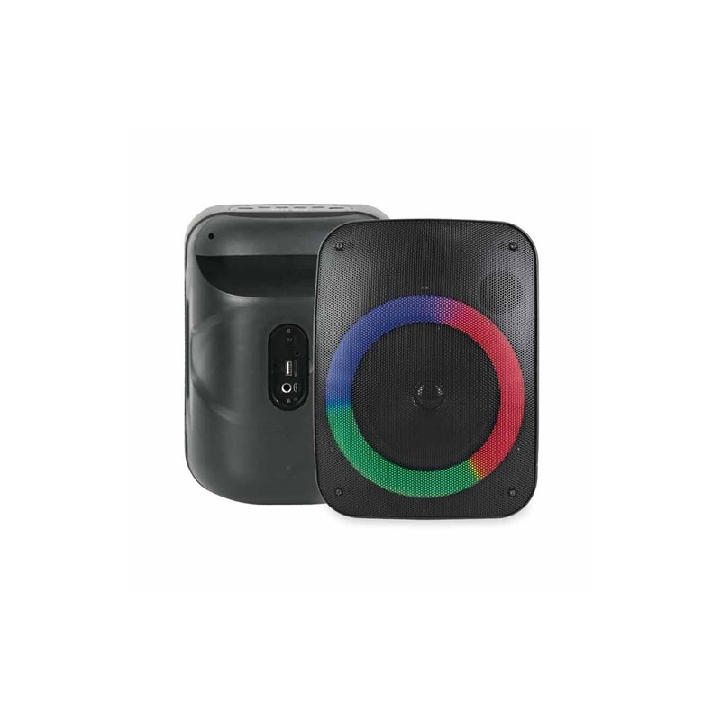 Bocina Bluetooth Portátil Kaiser KSW-5006 de 6 Pulgadas - Negro