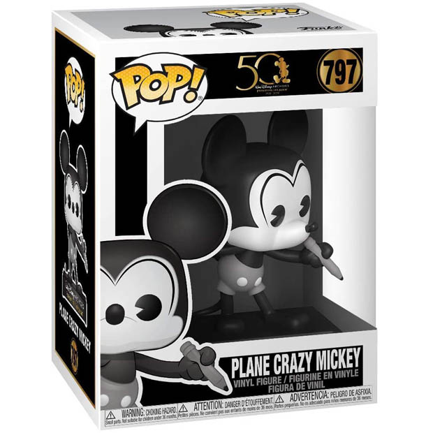 Funko Pop! Disney Archives - Mickey Mouse blanco y negro