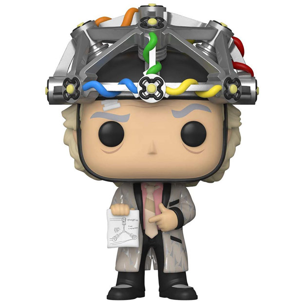 Funko Pop! Volver al Futuro - Doc Brown con casco