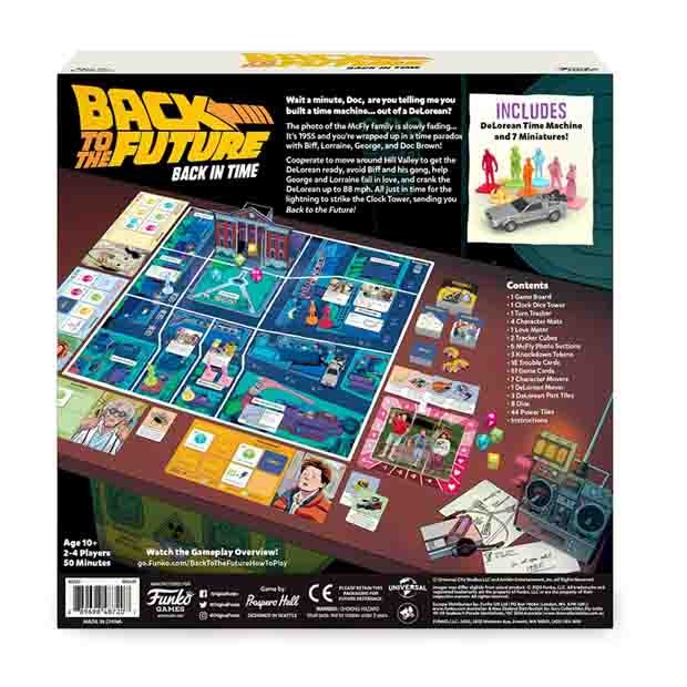 Funko Back to the Future - Back in Time juego de mesa