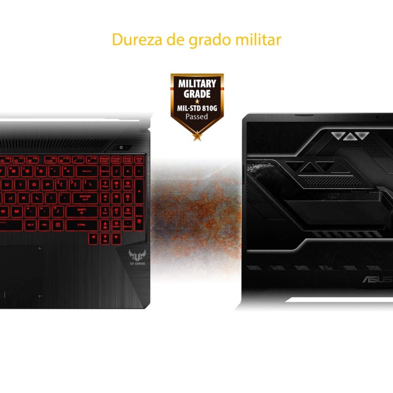 Laptop Gamer Asus Tuf FX505G 512gb | 8gb RAM Intel i5-9300H/BGA Nvidia GeForce GTX 1650 4GB Pantalla 15.6" FX505GT-BQ018T 