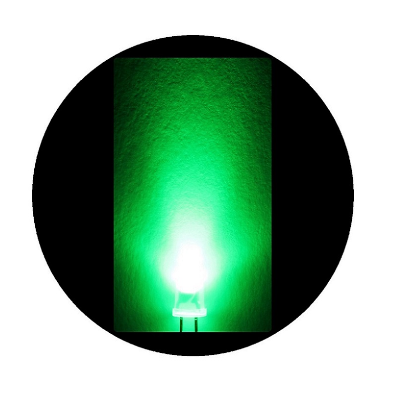 800  Leds DIFUSOS de 5mm / Varios Colores