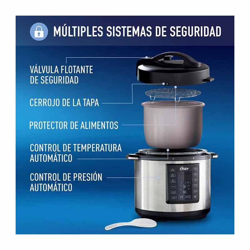 Olla Multi-función rápida Oster 12 funciones CKSTPCEC6801
