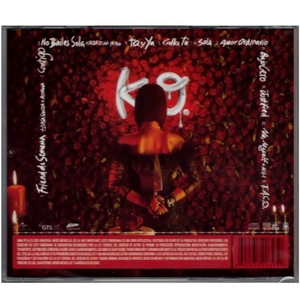 CD Danna Paola ~ Knock out (K.O.)