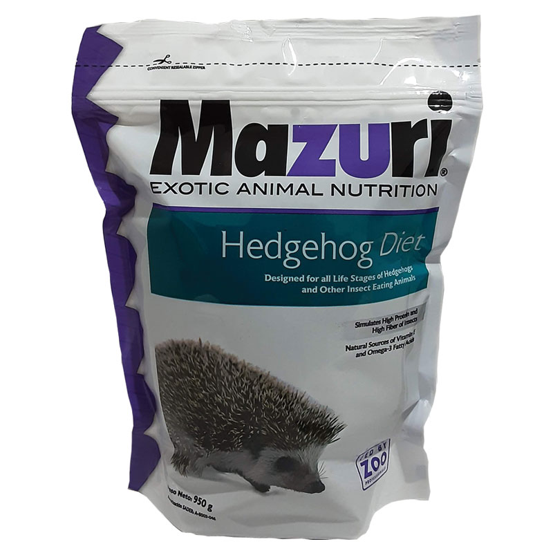 Mazuri Hedgehog Diet Alimento Para Erizo Insectivoro 950 Grs