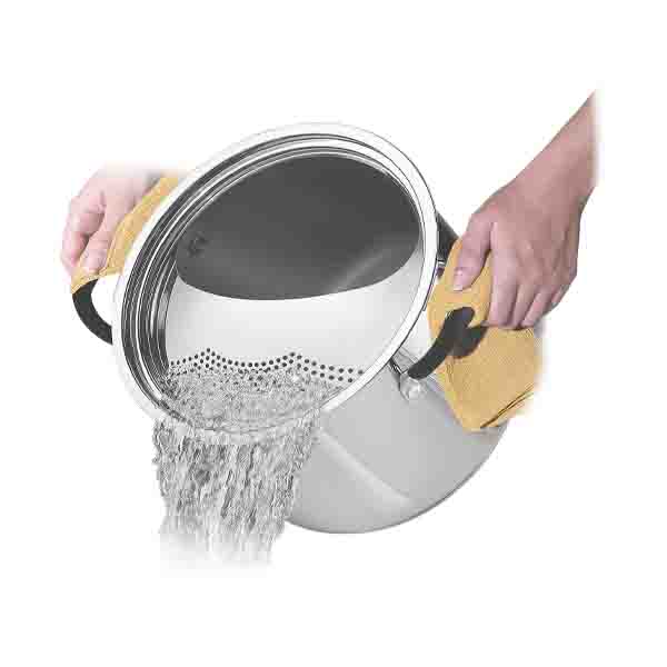 Olla para Pasta Solar Silicone 24 cm y 6.1 litros