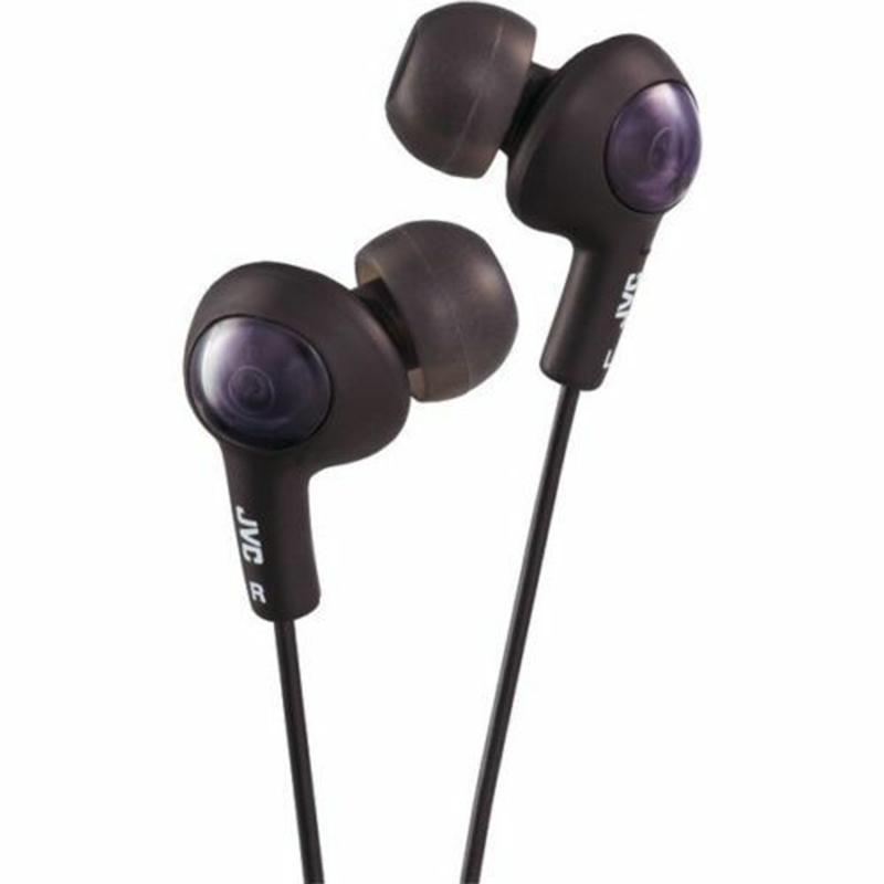 Audífonos Intrauriculares JVC con Micrófono HA-FR6, Alámbrico, 1 Metro, 3.5mm, Negro