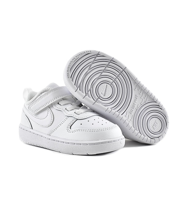 Tenis Nike Court Borough Low 2 Bebé Original BQ5453 100