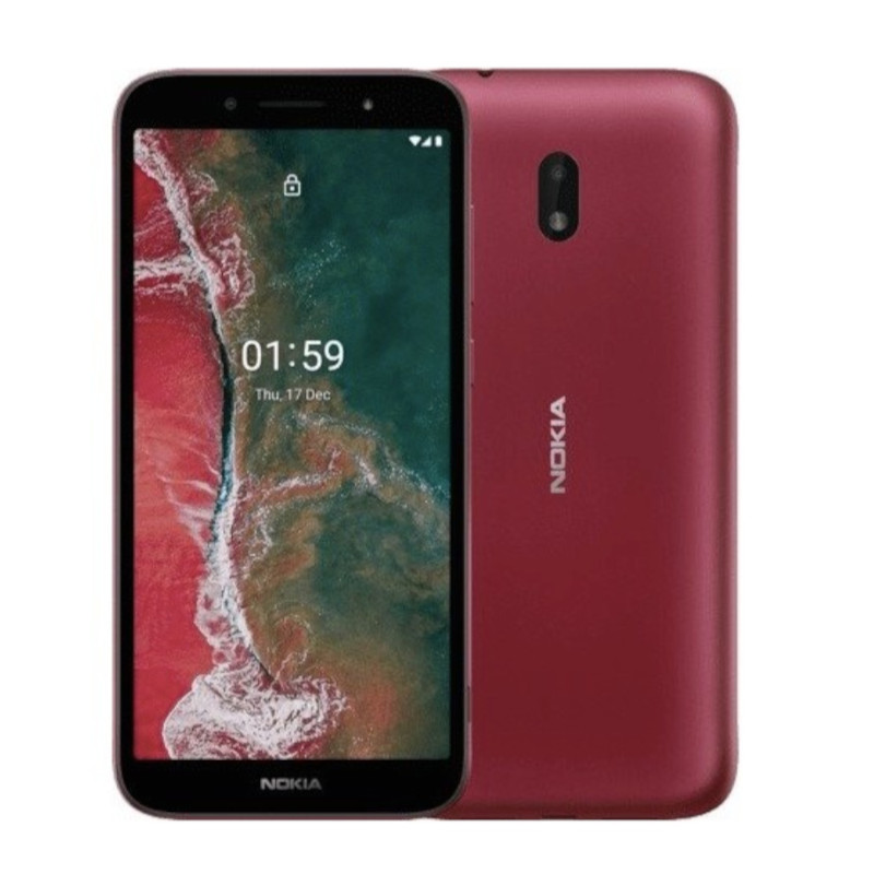 Nokia C1 Plus, 4g, 32 Gb, 1 Gb Ram, Rojo