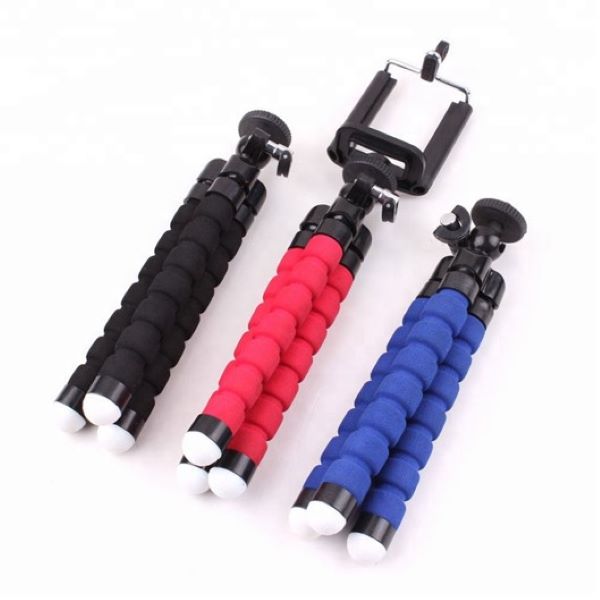 Octopus Tripie Soporte Para Celular O Camara Con Abrazadera