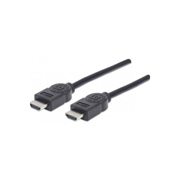 Cable HDMI MANHATTAN, 1,8 m, HDMI, HDMI, Macho/Macho, Negro
