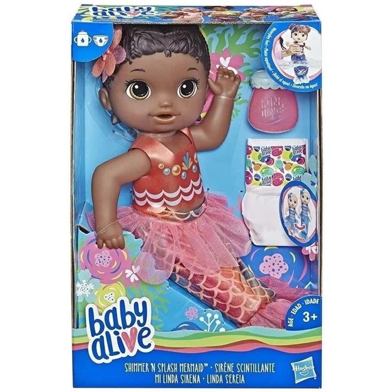 Baby Alive mi Linda Sirena Morena E3692