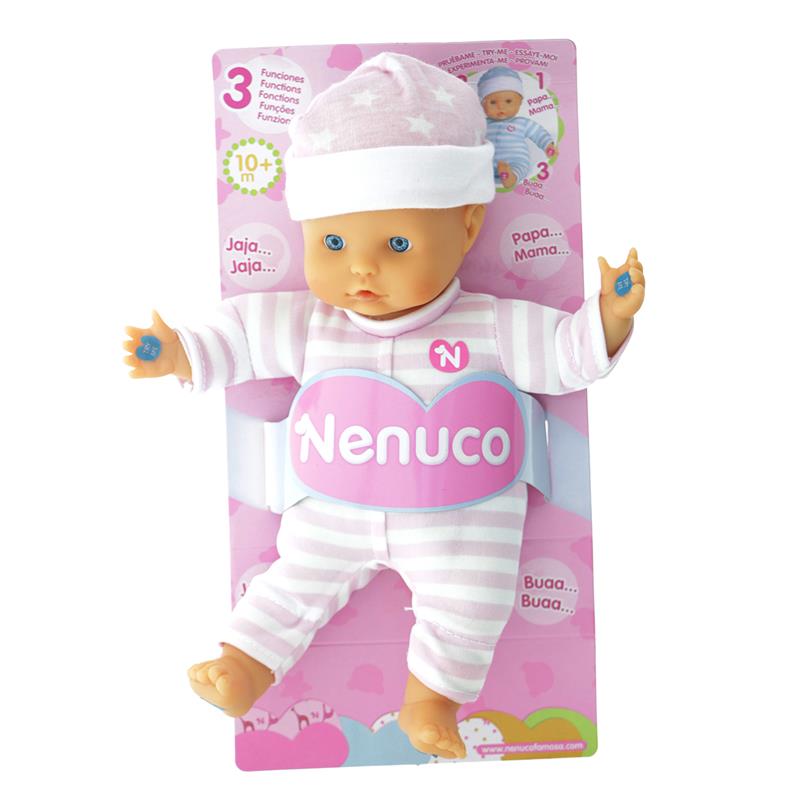 Nenuco Baby 3 Funciones Rosa