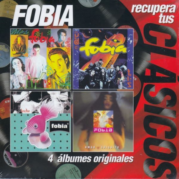 Fobia ~ Recupera tus clásicos (4CD)