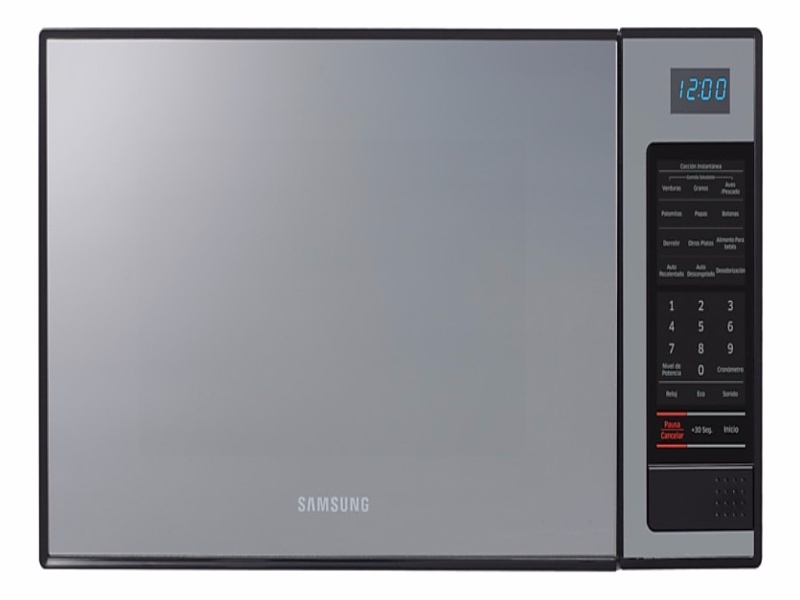 Horno de Microondas Samsung 1.1 Pies Acabado en Espejo
