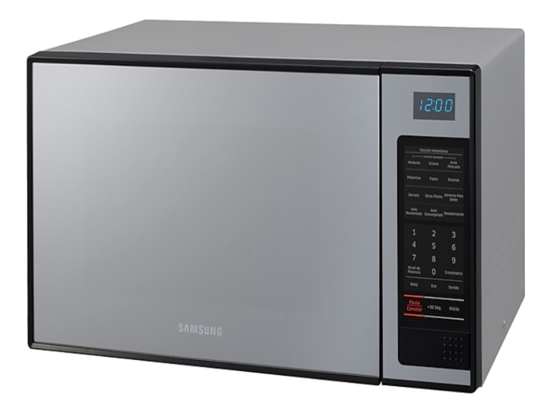 Horno de Microondas Samsung 1.1 Pies Acabado en Espejo