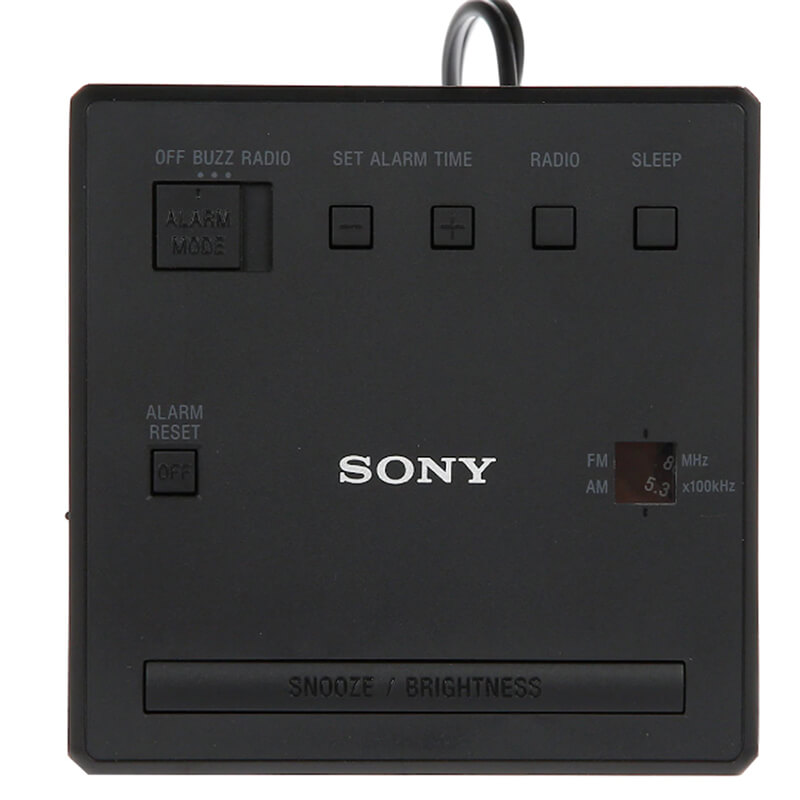 Radio Reloj Despertador Sony Con 5 Funciones Avanzadas