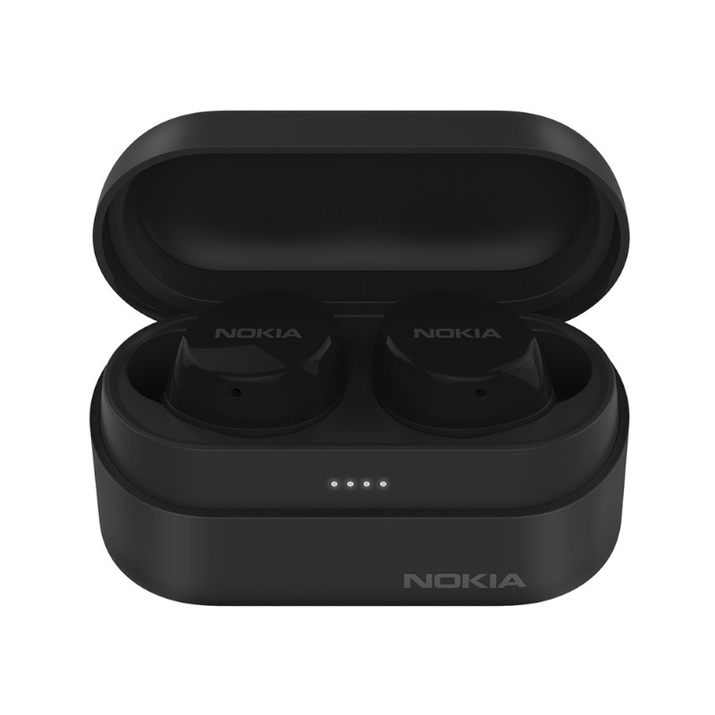 Audífonos Nokia Power Earbuds Lite Bh-405, Inalámbricos, A prueba de agua, Color Negro 