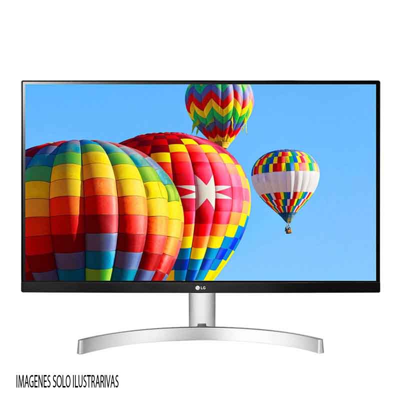 Monitor LG 27 Pulgadas Blanco Full Hd 1920 X 1080 Vga Hdmi 27MK600M .
