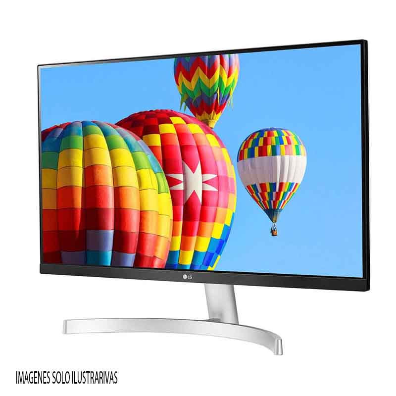 Monitor LG 27 Pulgadas Blanco Full Hd 1920 X 1080 Vga Hdmi 27MK600M .