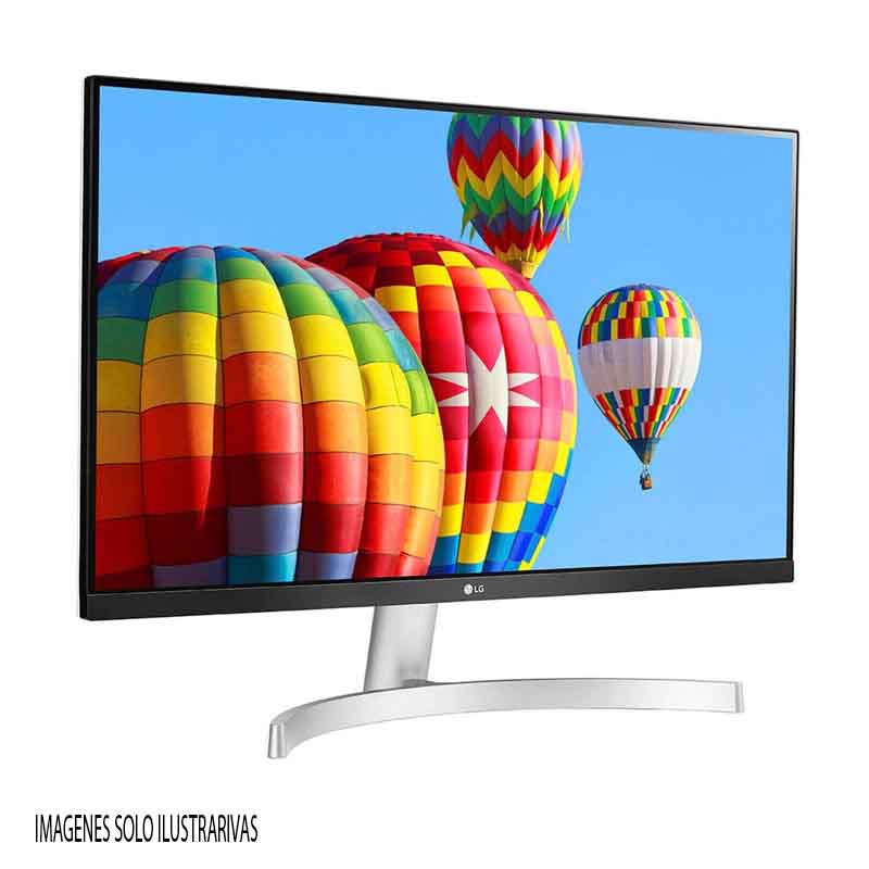 Monitor LG 27 Pulgadas Blanco Full Hd 1920 X 1080 Vga Hdmi 27MK600M .