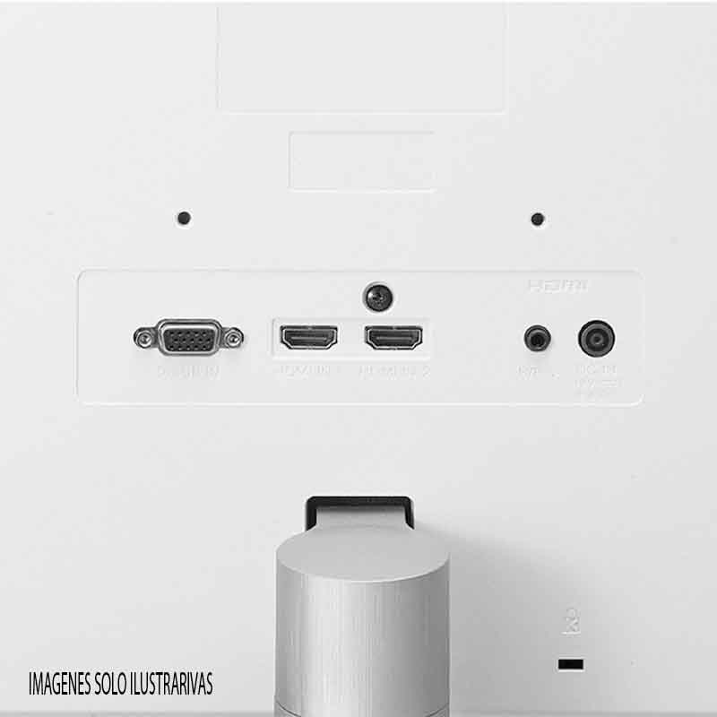 Monitor LG 27 Pulgadas Blanco Full Hd 1920 X 1080 Vga Hdmi 27MK600M .