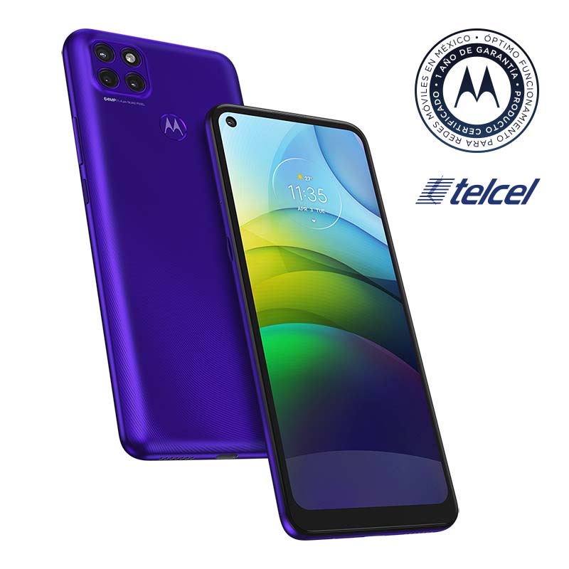 Celular MOTOROLA LTE XT2091-4 G9 POWER Color MORADO Telcel