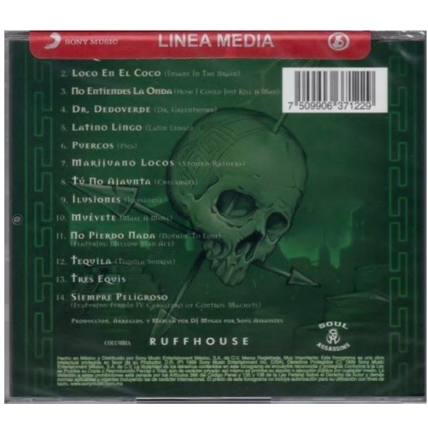 CD Cypress Hill ~ Los grandes éxitos en español