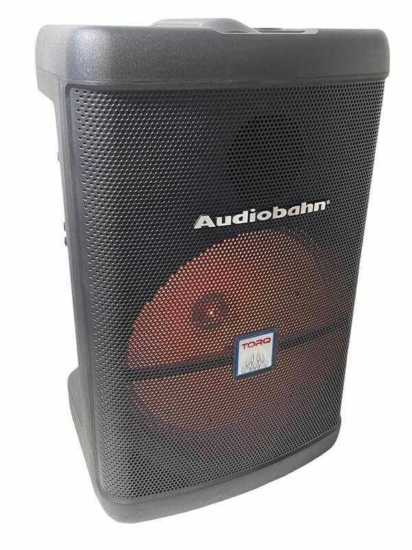 bocina amplificada audiobahn 12 pulgadas recargable usb sd bluetooth ast212r