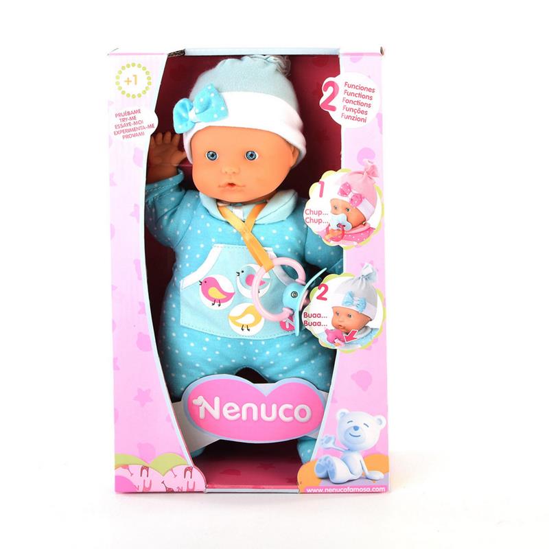 Nenuco Llorón Blandito 2 Funciones Azul