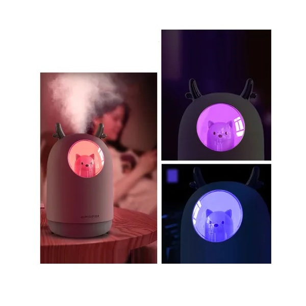 Humidificador o Difusor de zorro Gadgets & fun  ideal para aceites esenciales o aroma terapia 