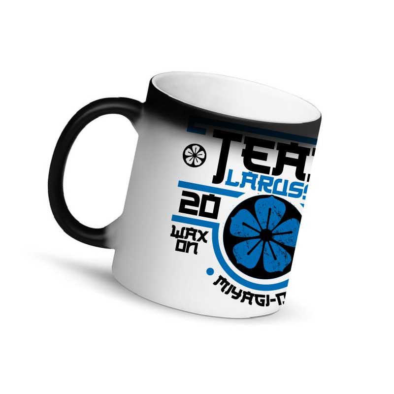 COBRA KAI, SET DE 2 TAZAS MAGICAS 11OZ DISEÑO TEAM LARUSSO, TEAM COBRA KAI