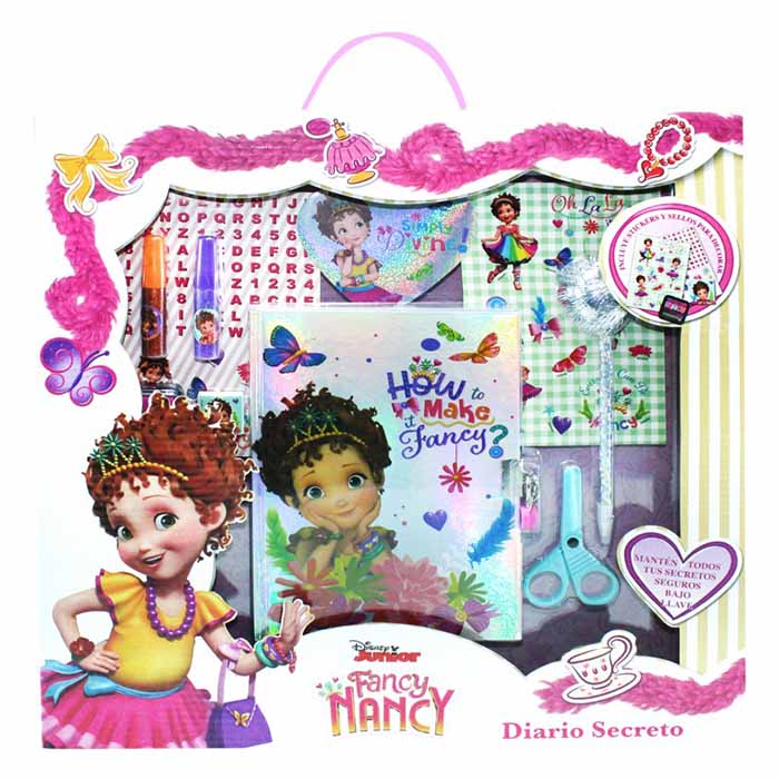 Mi Diario Secreto Fancy Nancy para niñas