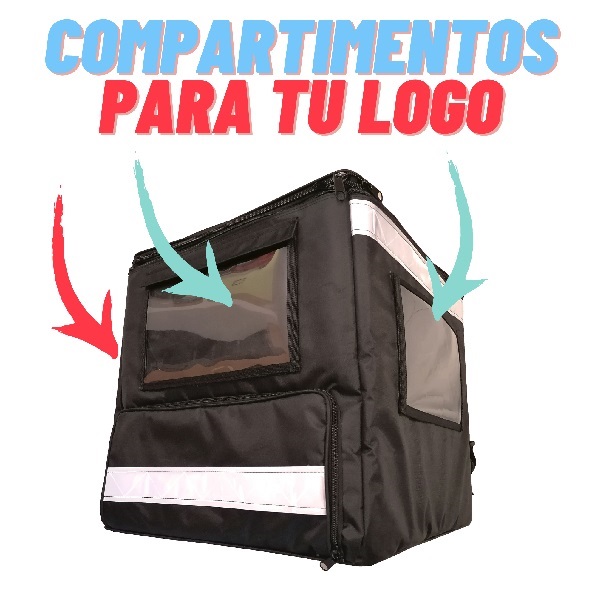 Mochila para repartir comida Mochila Delibery Uber Eats de Repartidor Uso Rudo