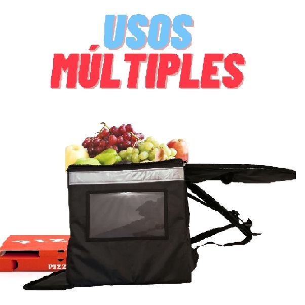 Mochila para repartir comida Mochila Delibery Uber Eats de Repartidor Uso Rudo