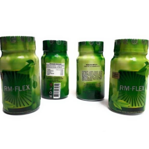 Rm + Flex 30 Tabletas de 850 Mg (Pack 4) 100% Original 