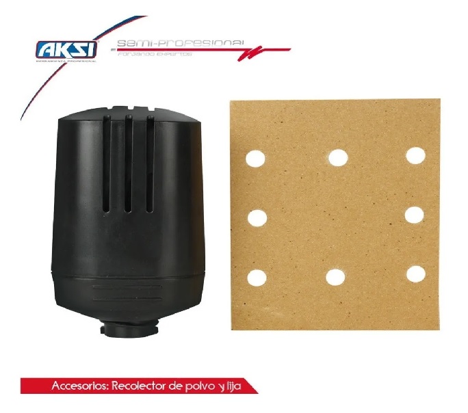 Lijadora Orbital Semi profesional para madera o metal aksi