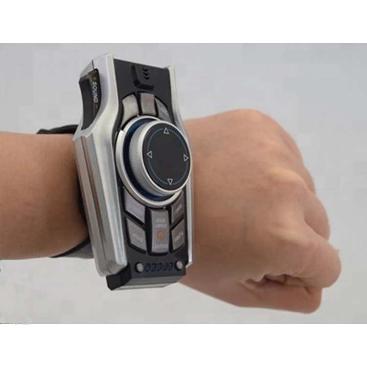 Carro Control Remoto O Voz Recargable Con Reloj Inteligente GRIS