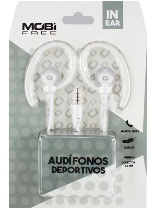 Audifono In Ear Stuffactory Deportivos Blancos Mb 036 Audifono In Ear Stuffactory Deportivos Blancos Mb 036