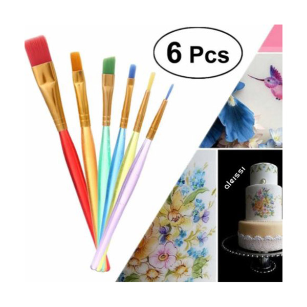 Aleissi Pincel para Decorar Reposteria o Fondant para Pastel Chocolate Cupcake o manualidades