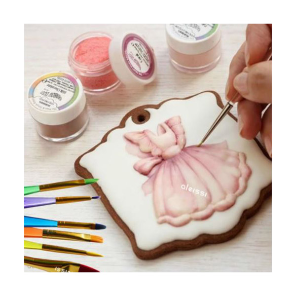 Aleissi Pincel para Decorar Reposteria o Fondant para Pastel Chocolate Cupcake o manualidades